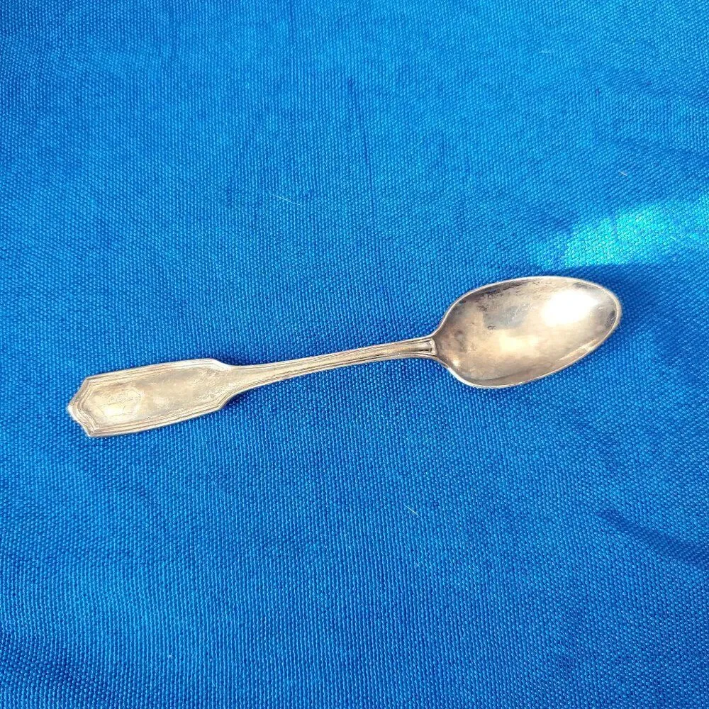 Antique Palace Hotel Gorham Silver Plate Spoon Elegant Vintage Souvenir Flatware